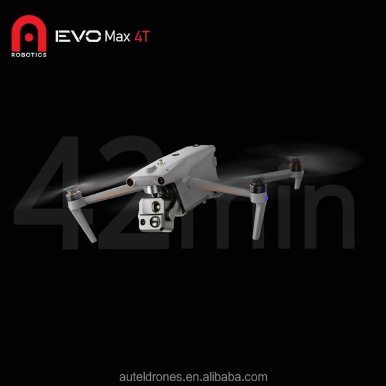 Autel Robotics EVO Max 4T Waterproof IP43 Rating 15s Take Off Thermal Drone 8k Video Professional Drones for Inspection